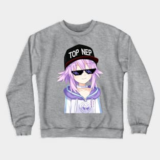 Hyperdimension Neptunia Top Nep Crewneck Sweatshirt